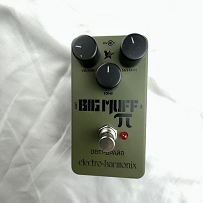 Electro-Harmonix Green Russian Big Muff Pi Fuzz Effect Pedal