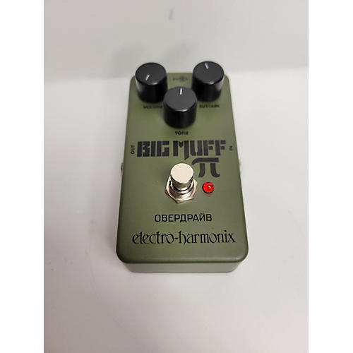 Electro-Harmonix Green Russian Big Muff Pi Fuzz Effect Pedal