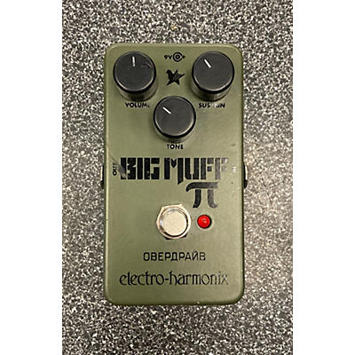 Electro-Harmonix Green Russian Big Muff Pi Fuzz Effect Pedal