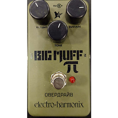 Electro-Harmonix Green Russian Big Muff Pi Fuzz Effect Pedal