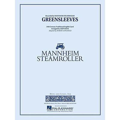 Mannheim Steamroller Greensleeves Concert Band Level 3 Arranged by Chip Davis