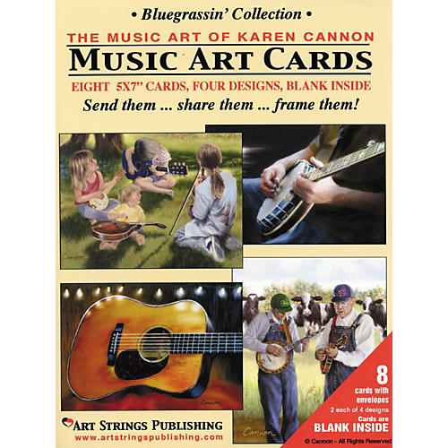 Greeting Cards Bluegrassin' Collection 8-Pack Assorted