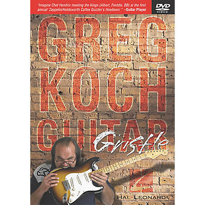 Hal Leonard Greg Koch - Guitar Gristle (DVD)