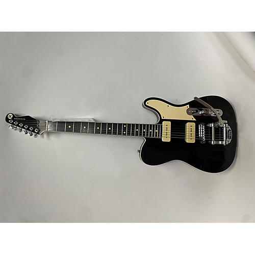 Reverend Greg Koch 90 Solid Body Electric Guitar Black and White