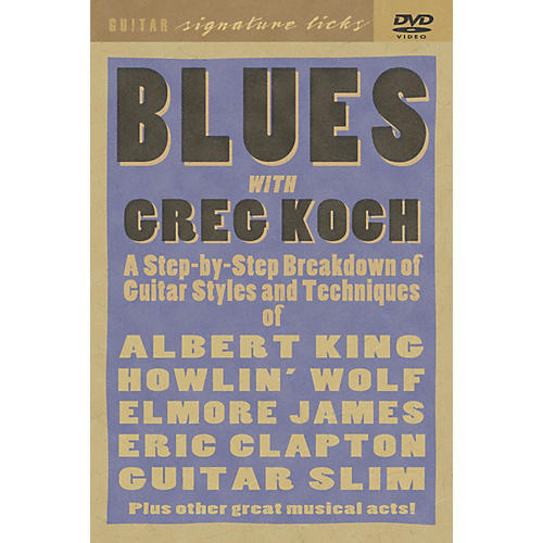 Greg Koch Blues Guitar DVD