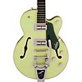Gretsch Guitars Gretsch G6659T Players Edition Broadkaster Jr. Center Block Single-Cut With String-Thru Bigsby Round-Up OrangeTwo-Tone Smoke Green