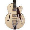 Gretsch Guitars Gretsch G6659T Players Edition Broadkaster Jr. Center Block Single-Cut with String-Thru Bigsby Two-Tone Smoke GreenTwo-Tone Lotus/Walnut Stain