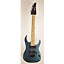 Used Ibanez Grg7221m Solid Body Electric Guitar metallic light blue