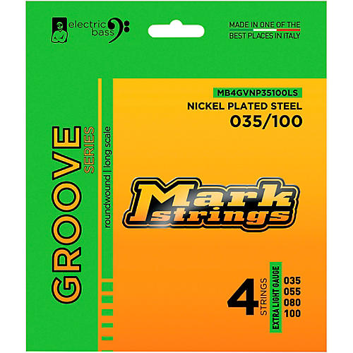 Markbass Groove Series Electric Bass Nickel Plated Steel Strings (35 - 100) Extra Light