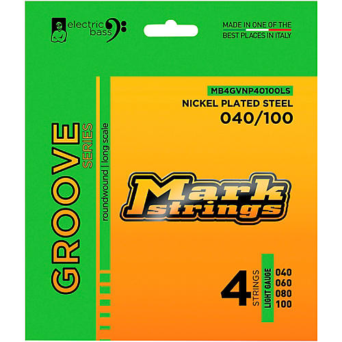 Markbass Groove Series Electric Bass Nickel Plated Steel Strings (40 - 100) Light