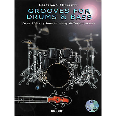 Ricordi Grooves for Drums and Bass - Over 200 Rhythms in Many Different Styles (Book/CD)