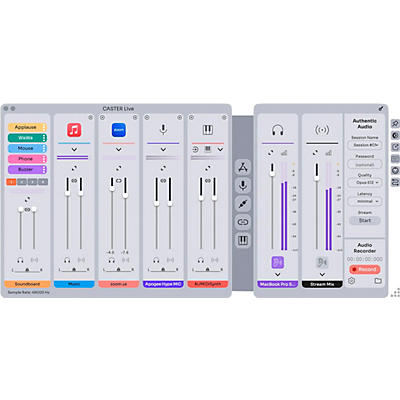 Ginger Audio GroundControl Caster Live