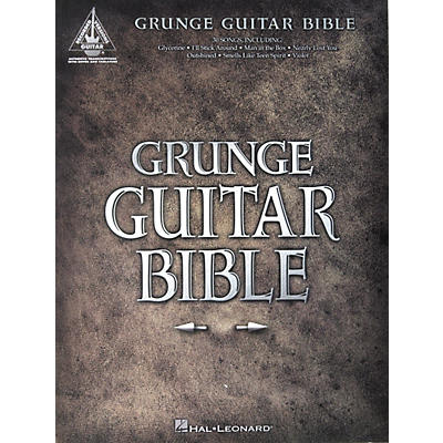 Hal Leonard Grunge Guitar Bible Tab Songbook
