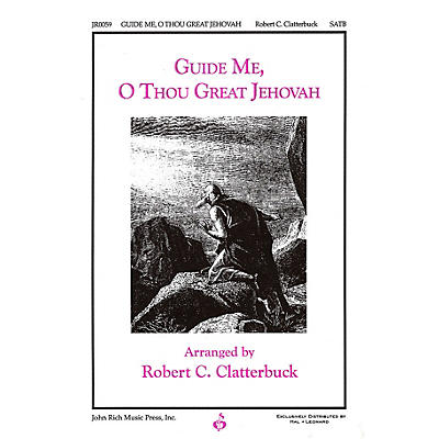 PAVANE Guide Me, O Thou Great Jehovah SATB arranged by Robert C. Clatterbuck