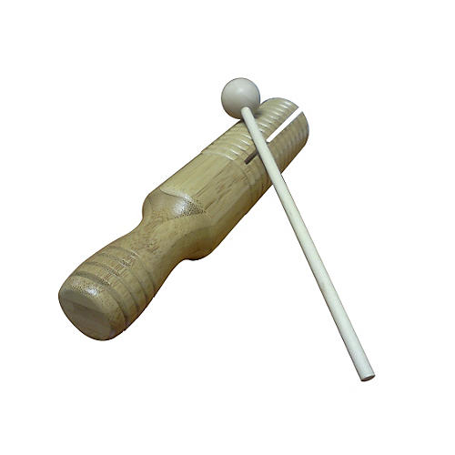 Rhythm Band Guiro Tone Block Bamboo Large