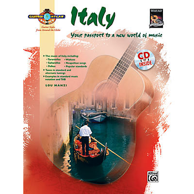 Alfred Guitar Atlas: Italy (Book/CD)
