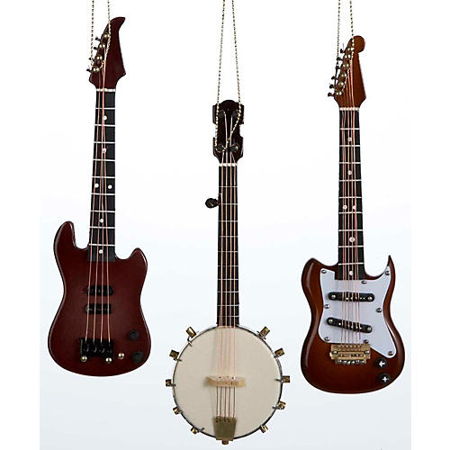 Guitar/Banjo Ornament 3/Assorted