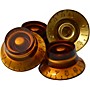 Mojotone Guitar & Bass Top Hat Knobs Amber