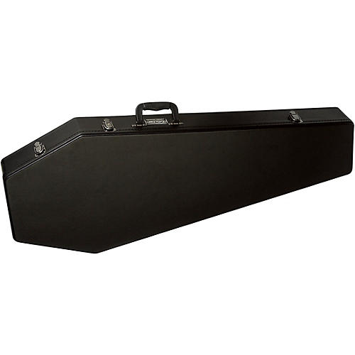 Coffin Case Guitar Case Black Red