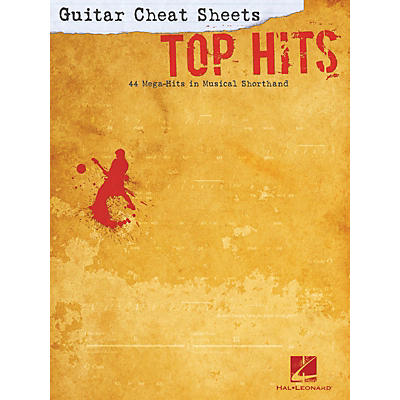 Hal Leonard Guitar Cheat Sheets: Top Hits Cheat Sheets Series Softcover Performed by Various