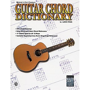 alfred guitar chord dictionary