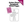 Hal Leonard Guitar Chord Songbook White Pages