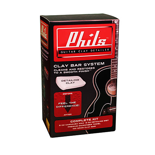 Phil's Guitar Clay Detailer Kit