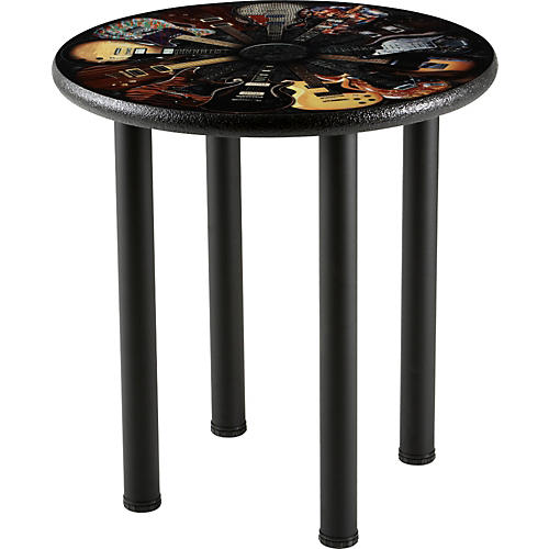 Guitar Collage End Table