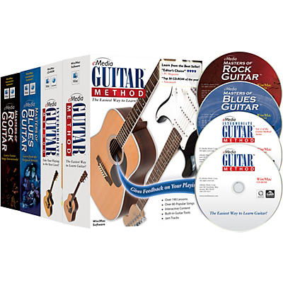 eMedia Guitar Collection (2018 Edition) - 4 Volume Set