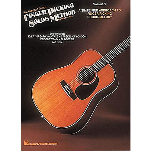 Hal Leonard Guitar Finger Picking Solos Method Volume 1 Book