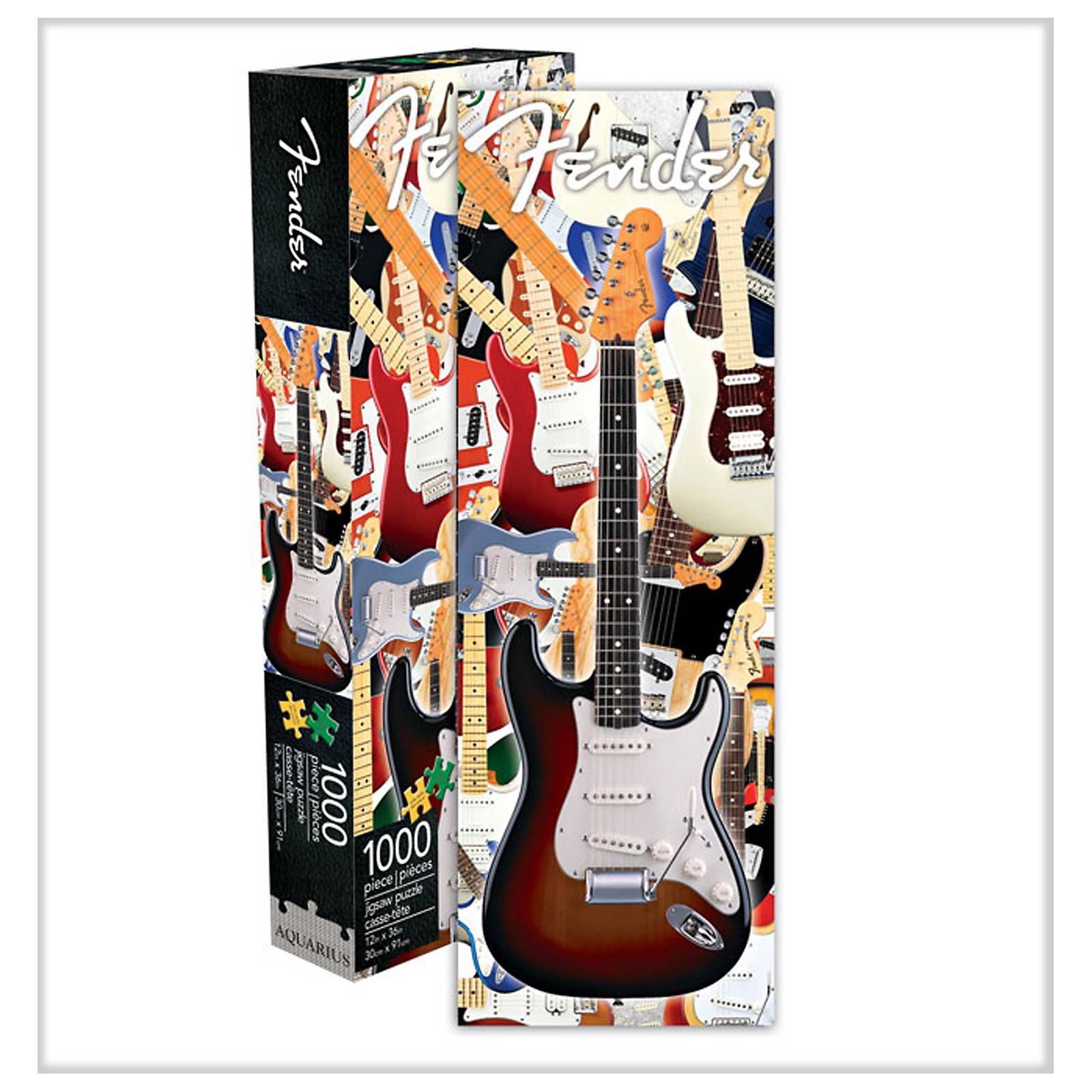 Fender Guitar Jigsaw Puzzle Musician's Friend