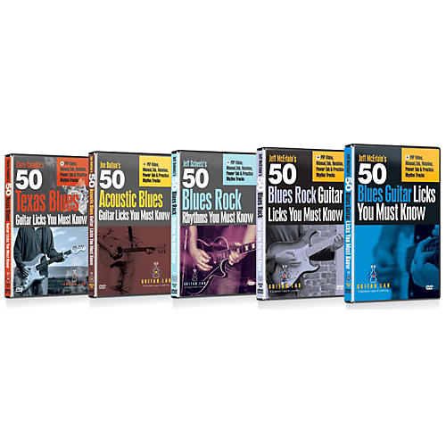 Guitar Lab 50 Licks Collection - 5 DVD Set