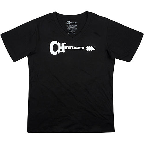 Guitar Logo Black T-Shirt