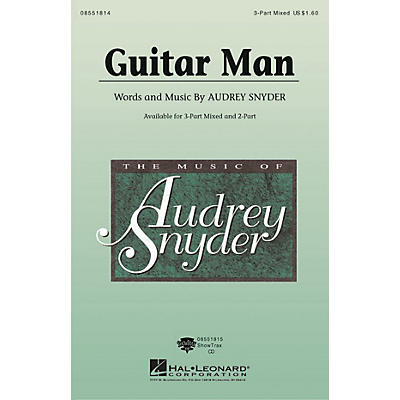 Hal Leonard Guitar Man ShowTrax CD Composed by Audrey Snyder