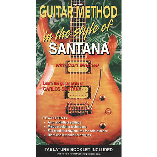 Guitar Method In The Style Of Santana VHS