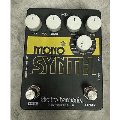 Electro-Harmonix Guitar Mono Synth Effect Pedal