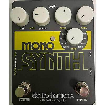 Electro-Harmonix Guitar Mono Synth Effect Pedal