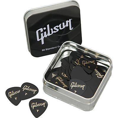 Gibson Guitar Pick Tin - 50 Standard Picks