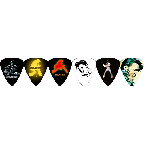 Guitar Picks - 12 Pack of Elvis