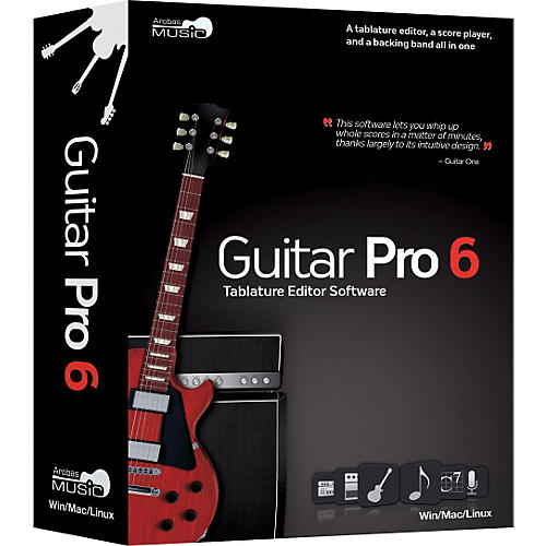 Guitar Pro 6.0 Tablature Editing Software