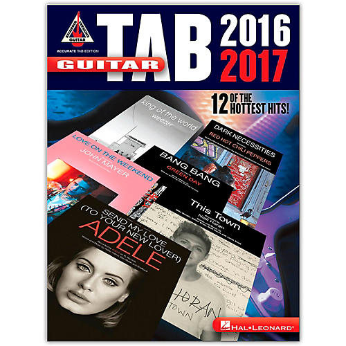 Guitar Tab 2016-2017 (Accurate Tab Edition) Guitar Recorded Version Series Softcover Performed by Various