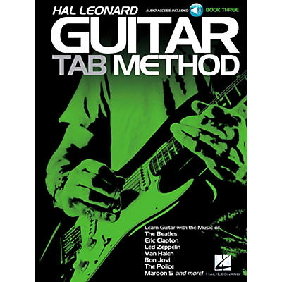 Hal Leonard Guitar Tab Method Book 3 Book/Audio Online