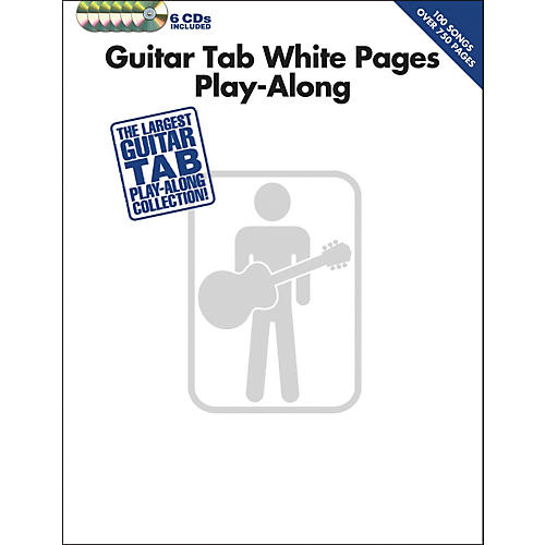 Guitar Tab White Pages Play-Along (Book/6-CD Pack)