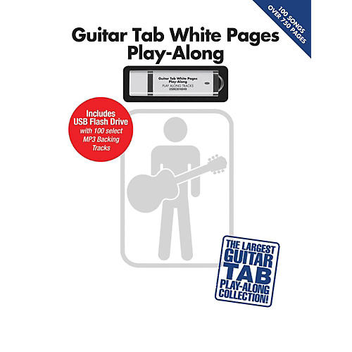 Guitar Tab White Pages Play-Along Book/USB