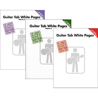 Hal Leonard Guitar Tab White Pages Vol. 1 - 3