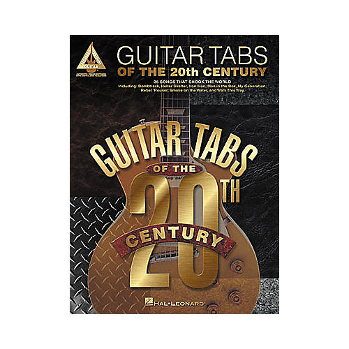 Guitar Tabs of the 20th Century Book