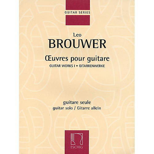 Max Eschig Guitar Works I (Guitar Solo) Editions Durand Series Softcover