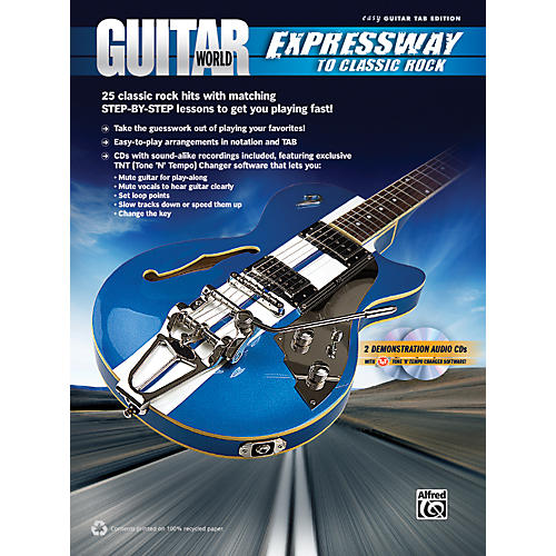 Alfred Guitar World: Expressway to Classic Rock Book & 2 CDs