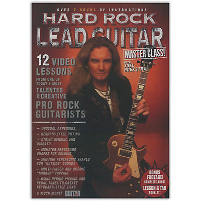 Guitar World Guitar World: Hard Rock Lead Guitar Master Class! DVD Intermediate