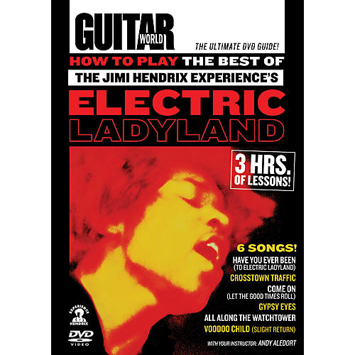 Alfred Guitar World How To Play The Best of The Jimi Hendrix Experience's Electric Ladyland DVD